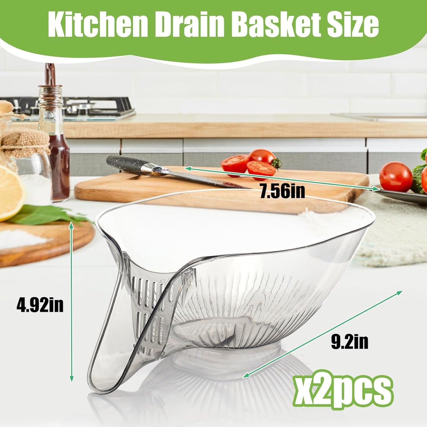 Multi Functional Drain Basket