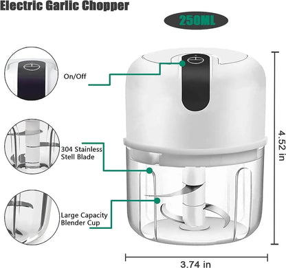 Rechargeable Mini Electric Chopper