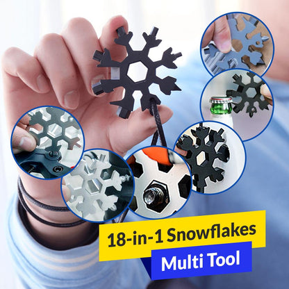 Multifunctional Snowflake Tool