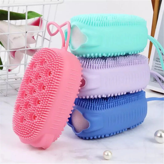 Silicone Scrubbing Bath Brush