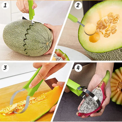 4 in 1 Multifunctional Fruit Cutting Tool