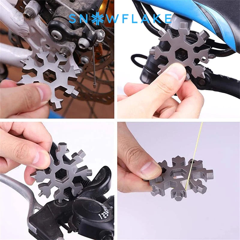 Multifunctional Snowflake Tool